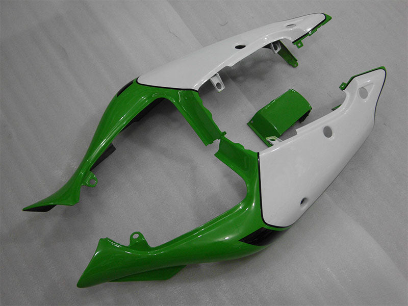 Green and White Black Factory Style - NINJA ZX-7R 96-03 Fairing Kit