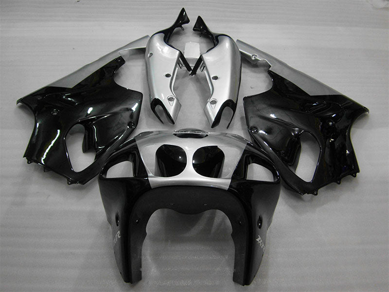 Silver and Black Factory Style - NINJA ZX-7R 96-03 Fairing Kit