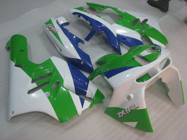 Green White and Blue Factory Style - NINJA ZX-9R 94-97 Fairing Kit