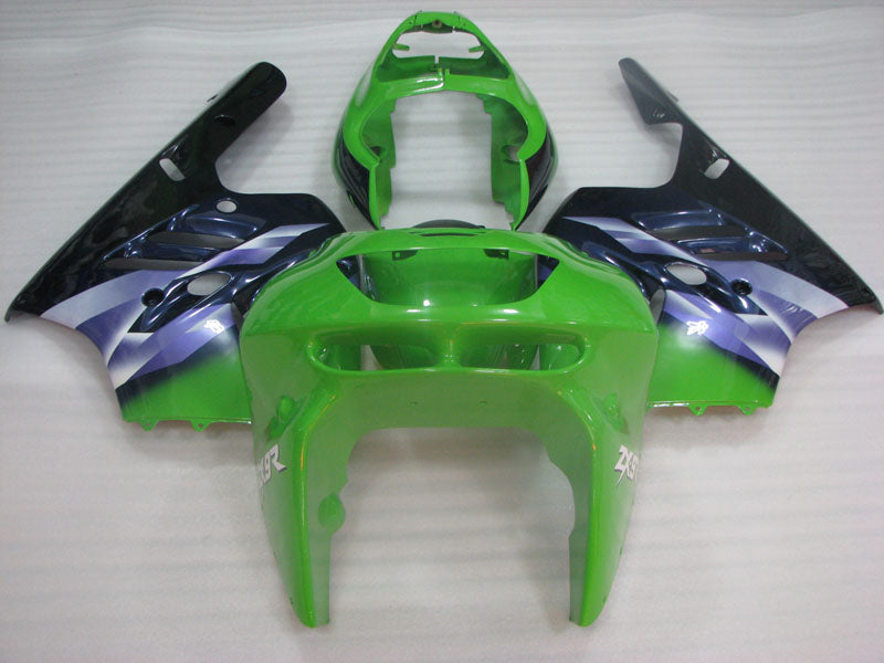 Green and Black Blue Factory Style - NINJA ZX-9R 94-97 Fairing Kit
