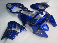 Load image into Gallery viewer, Blue with Silver Flame - NINJA ZX-9R 98-99 Fairing Kit