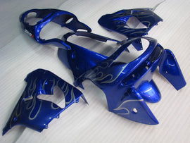 Blue with Silver Flame - NINJA ZX-9R 98-99 Fairing Kit