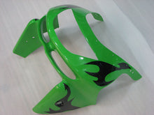 Load image into Gallery viewer, Green with Black Flame - NINJA ZX-9R 98-99 Fairing Kit