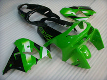 Load image into Gallery viewer, Green and Black White Factory Style - NINJA ZX-9R 98-99 Fairing Kit