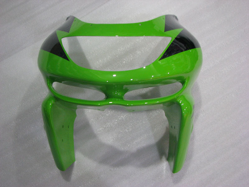 Green Black and White Factory Style - NINJA ZX-9R 98-99 Fairing Kit