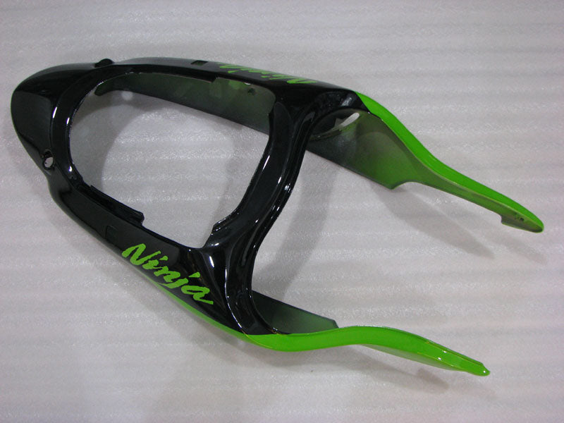 Green Black and White Factory Style - NINJA ZX-9R 98-99 Fairing Kit
