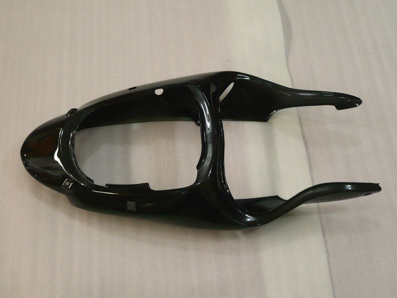 Silver and Green Flame - NINJA ZX-9R 00-01 Fairing Kit