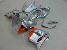 Load image into Gallery viewer, Silver and Orange Factory Style - NINJA ZX-9R 00-01 Fairing Kit