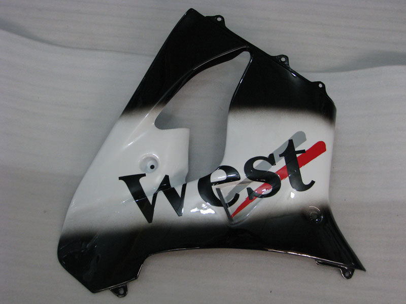 Black and White West - NINJA ZX-9R 00-01 Fairing Kit