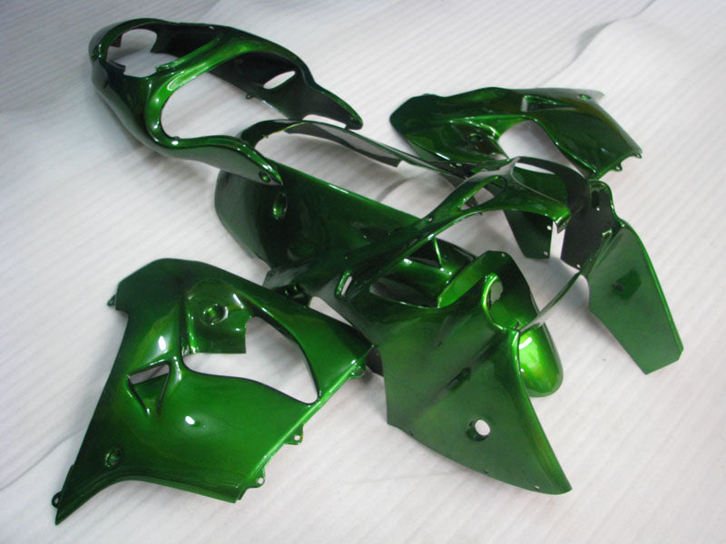 Glossy Green No decals - NINJA ZX-9R 00-01 Fairing Kit