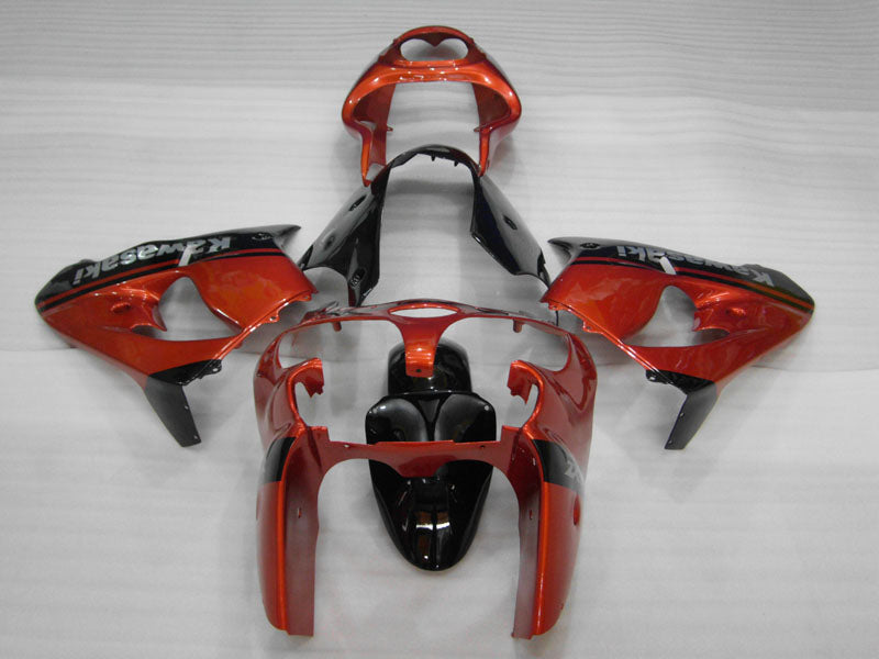 Orange and Black Factory Style - NINJA ZX-9R 00-01 Fairing Kit