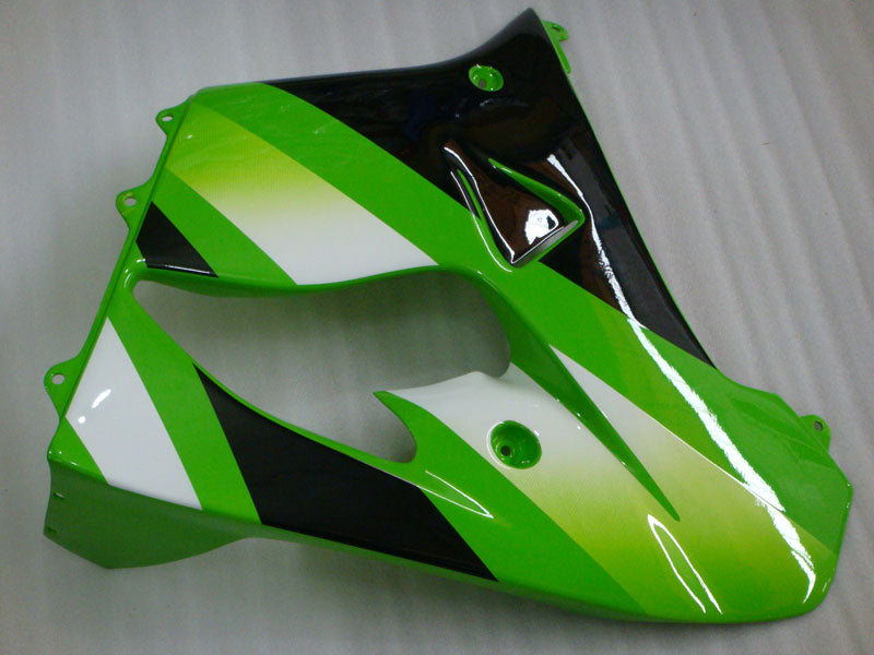 Green and Black Factory Style - NINJA ZX-9R 00-01 Fairing Kit