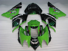 Load image into Gallery viewer, Green and Black Monster - NINJA ZX-10R 04-05 Fairing Kit