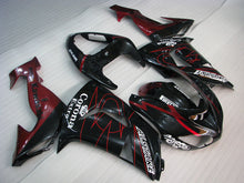 Load image into Gallery viewer, Black and Red Corona - NINJA ZX-10R 06-07 Fairing Kit