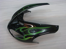 Load image into Gallery viewer, Black and Green Flame - NINJA ZX-10R 06-07 Fairing Kit