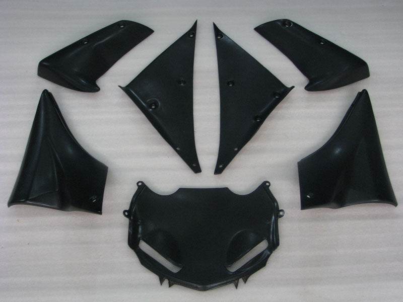 Black and Green Flame - NINJA ZX-10R 06-07 Fairing Kit