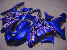 Load image into Gallery viewer, Blue and Red Flame - NINJA ZX-10R 06-07 Fairing Kit