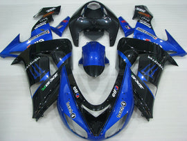 Blue and Black Monster - NINJA ZX-10R 06-07 Fairing Kit