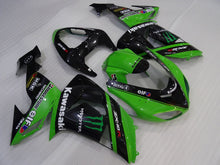 Load image into Gallery viewer, Green and Black Monster - NINJA ZX-10R 06-07 Fairing Kit