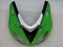 Load image into Gallery viewer, Green and Black Pirelli - NINJA ZX-10R 06-07 Fairing Kit