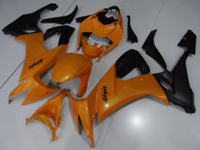Load image into Gallery viewer, Orange and Black Factory Style - NINJA ZX-10R 08-10 Fairing Kit