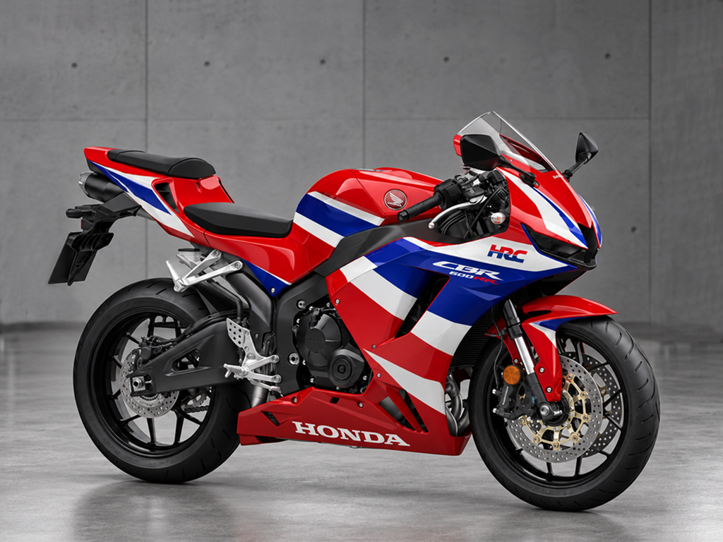 Red and White Blue Factory Style - CBR600RR 24-26 Fairing Kit