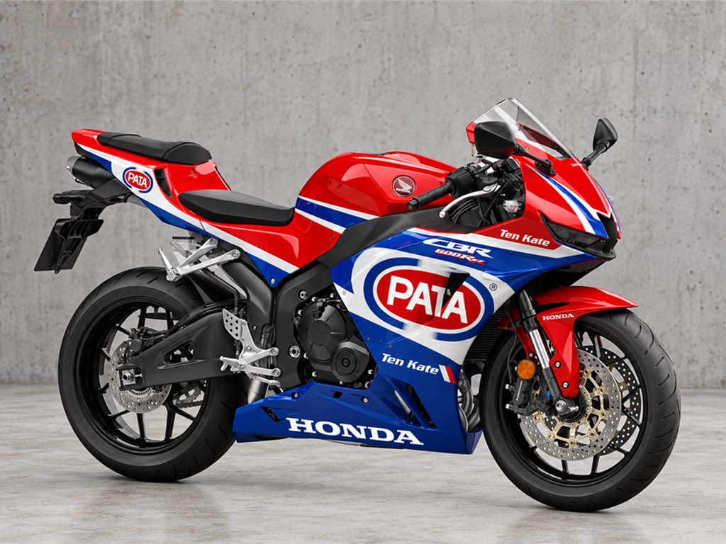 Red and Blue PATA - CBR600RR 24-26 Fairing Kit