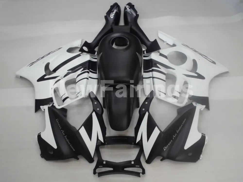 Matte Black and White Factory Style - CBR600 F3 95-96