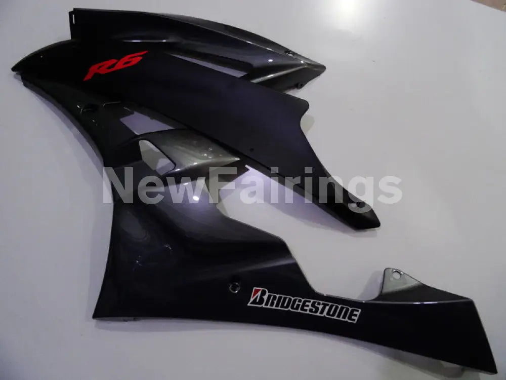 Matte Black and Grey Factory Style - YZF-R6 06-07 Fairing Kit Vehicles & Parts > Vehicle Parts & Accessories > Motor