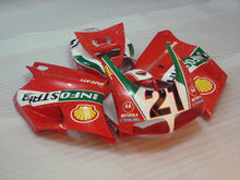 Load image into Gallery viewer, Number 21 Red and White Shell - Ducati 748/916/996/998