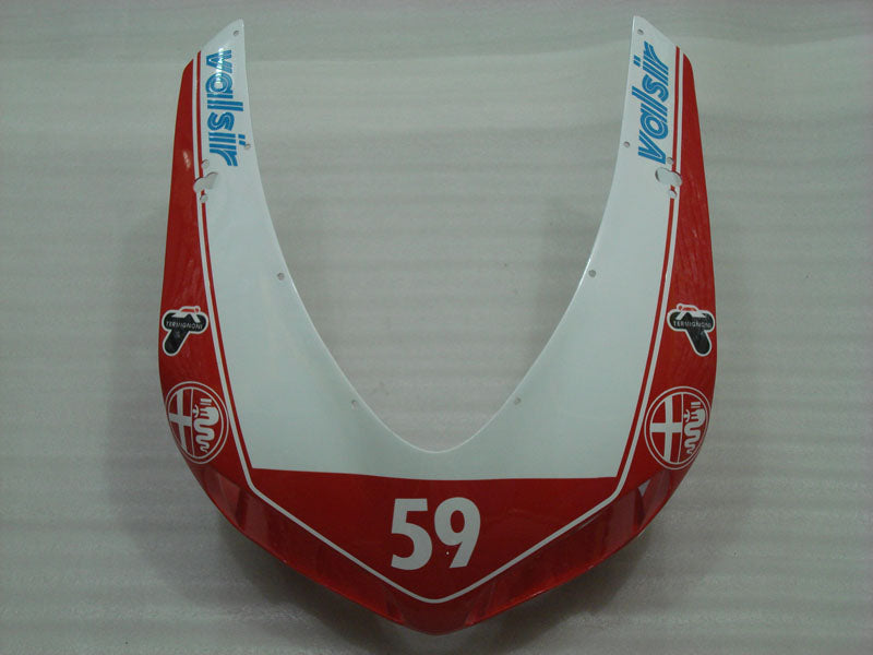 Number 59 Red and White Xerox - Ducati 848/1098/1198 07-11