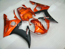 Load image into Gallery viewer, Orange and Matte Black Factory Style - YZF-R6 03-04 Fairing Kit Vehicles &amp; Parts &gt; Vehicle Parts &amp; Accessories &gt; Motor