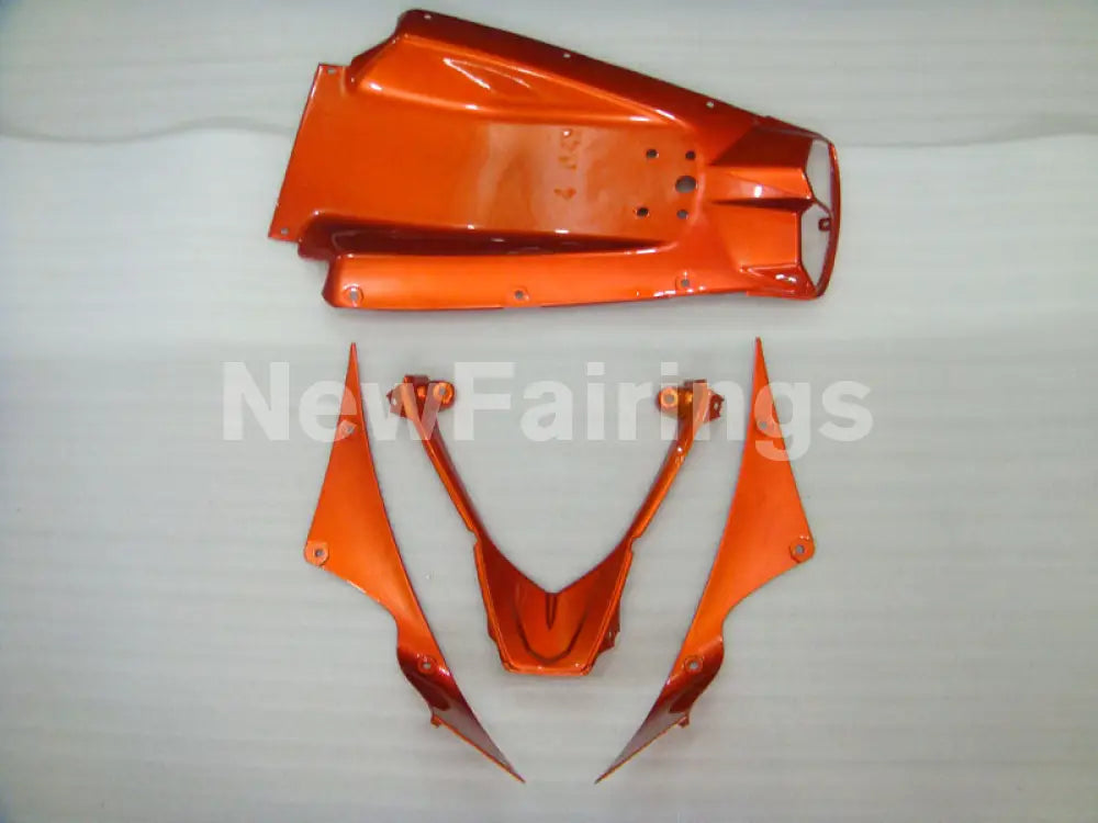 Orange and Matte Black Factory Style - YZF-R6 03-04 Fairing Kit Vehicles & Parts > Vehicle Parts & Accessories > Motor