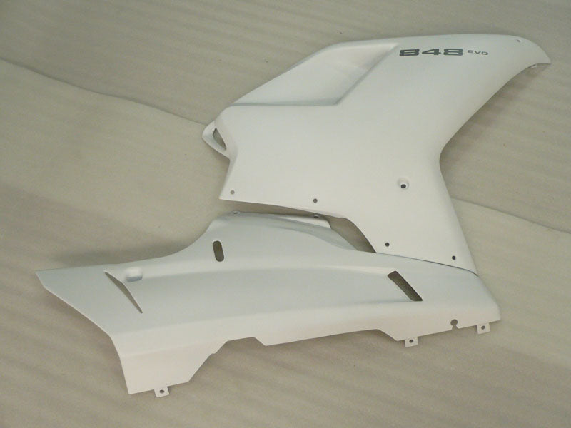 Pearl White Factory Style - Ducati 848 07-11 Fairing Kit