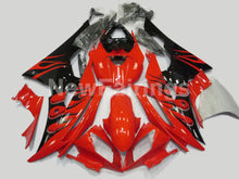 Load image into Gallery viewer, Red and Black Flame - YZF-R6 08-16 Fairing Kit Vehicles &amp; Parts &gt; Vehicle Parts &amp; Accessories &gt; Motor Vehicle Parts &gt;