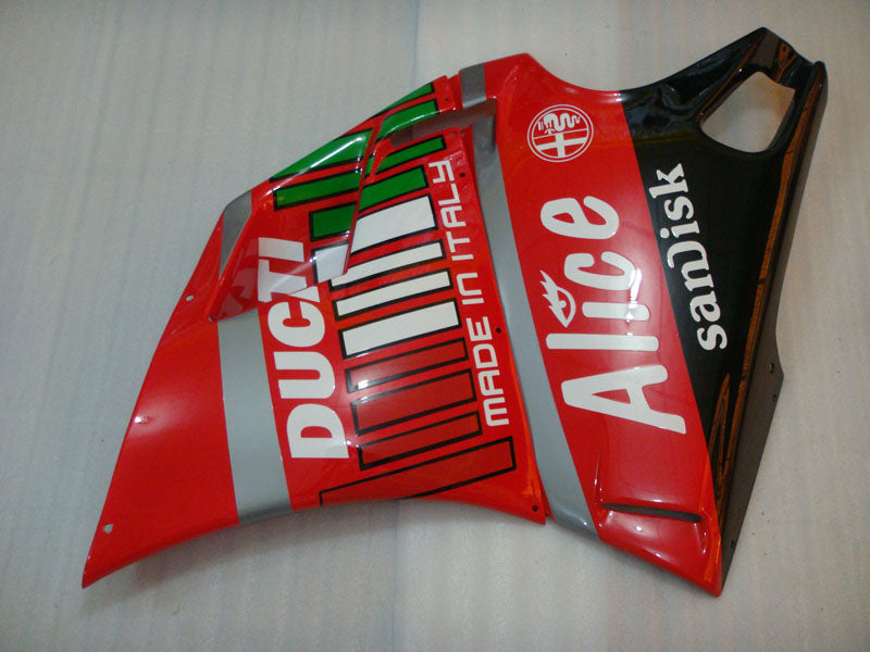 Red and Black Alice - Ducati 748/916/996/998 96-02 Fairing