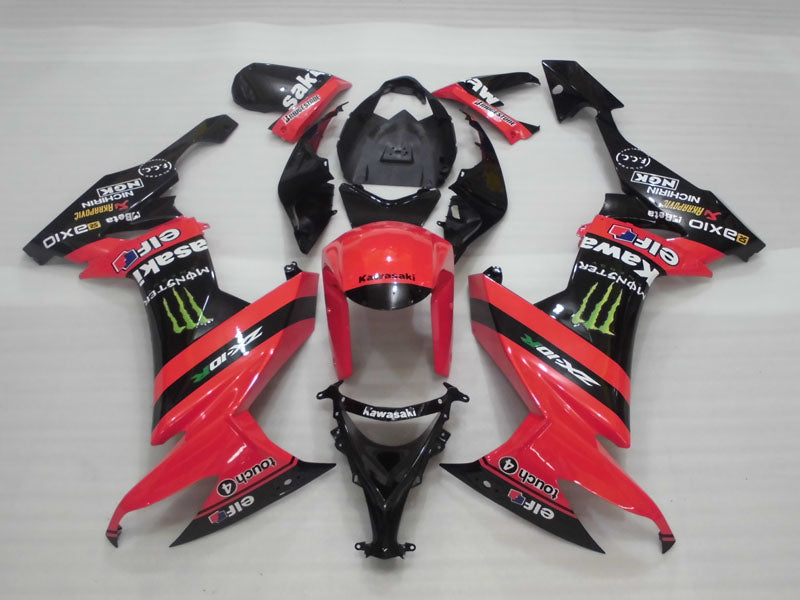 Red and Black Monster - NINJA ZX-10R 08-10 Fairing Kit