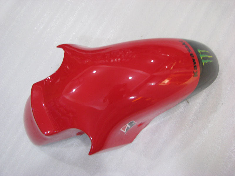 Red and Black Monster - NINJA ZX-12R 00-01 Fairing Kit