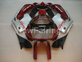 Red and Black Silver Factory Style - YZF1000R Thunderace 96-05 Fairing Kit Vehicles & Parts > Vehicle Parts &