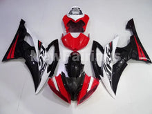 Load image into Gallery viewer, Red and Black White Factory Style - YZF-R6 08-16 Fairing Kit Vehicles &amp; Parts > Vehicle Parts &amp; Accessories > Motor