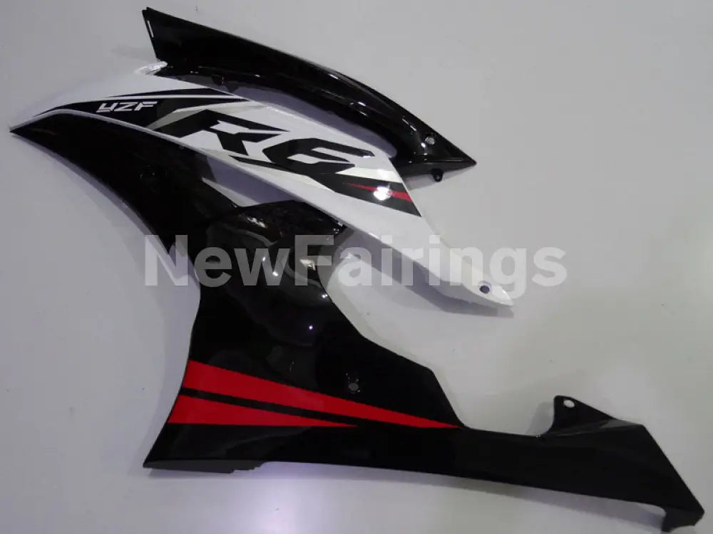 Red and Black White Factory Style - YZF-R6 08-16 Fairing Kit Vehicles & Parts > Vehicle Parts & Accessories > Motor