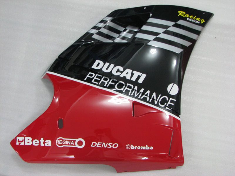Red and Black White Performance - Ducati 748/916/996/998