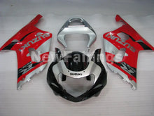 Load image into Gallery viewer, Red and Silver Black Factory Style - GSX-R600 01-03 Fairing Kit