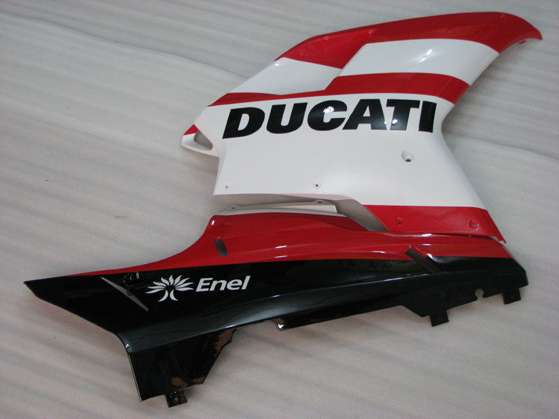 Red and White Black Enel - Ducati 848/1098/1198 07-11
