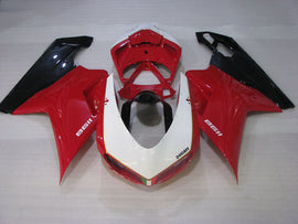 Red and White Black Factory Style - Ducati 1198 07-11