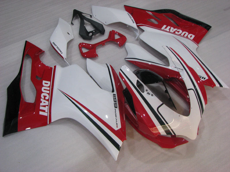 Red and White Black Factory Style - Ducati 1199 Panigale