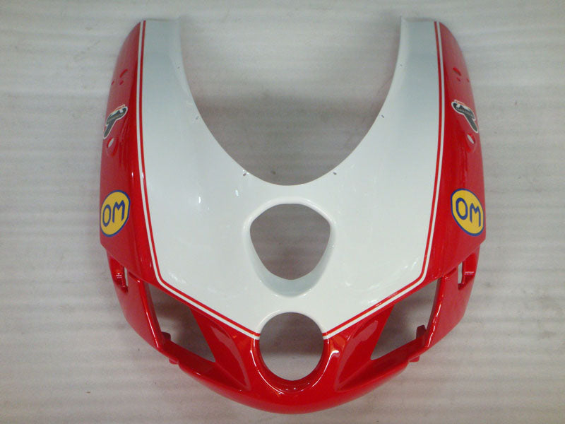 Red and White Black PIRELLI - Ducati 749 05-06 Fairing Kit