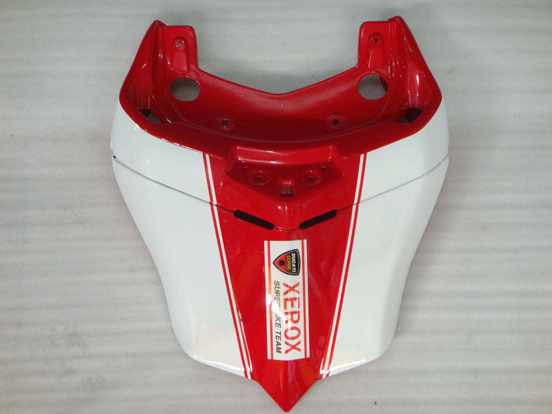 Red and White Black PIRELLI - Ducati 749 05-06 Fairing Kit