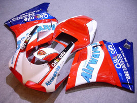 Red and White Blue Airwaves - Ducati 748/916/996/998 96-02