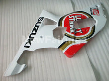 Load image into Gallery viewer, Red and White Lucky Strike - GSX-R600 01-03 Fairing Kit